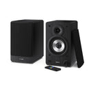 Sharp CP-SS30 BK Bluetooth 2-way Active Bookshelf Speakers Pair Black - Clearance