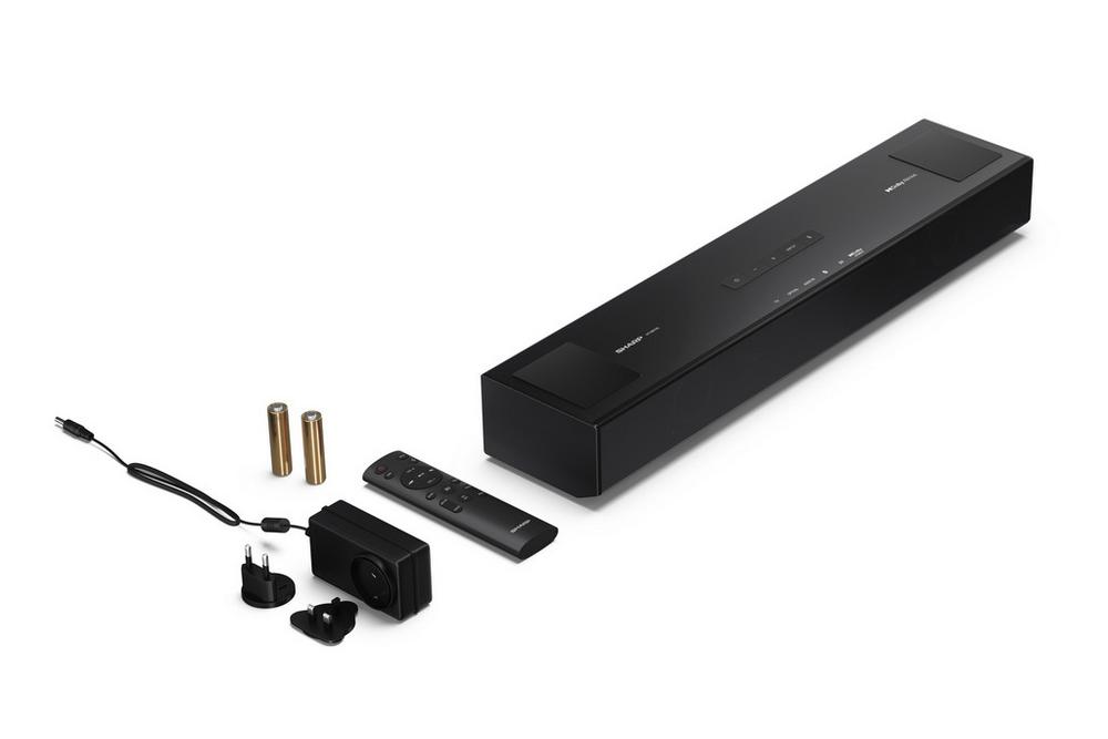 Sharp HT-SB700 2.0.2ch Compact Dolby Atmos Soundbar Black - Clearance
