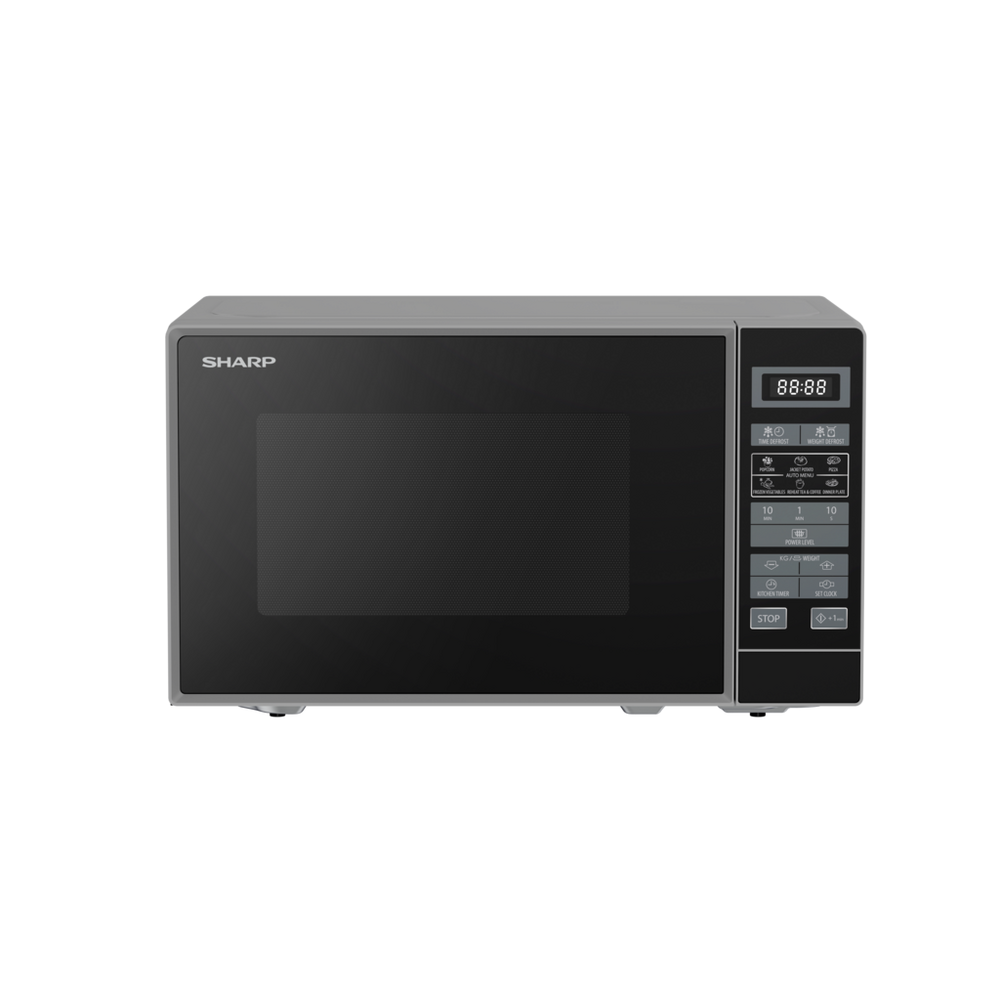 Sharp RDS202TS-UK 20L Solo Microwave Oven Silver - Sharp RDS202TS-UK