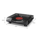 Sharp RP-TT100 Fully Automatic Belt Drive Bluetooth Turntable with Built-in Preamp Black