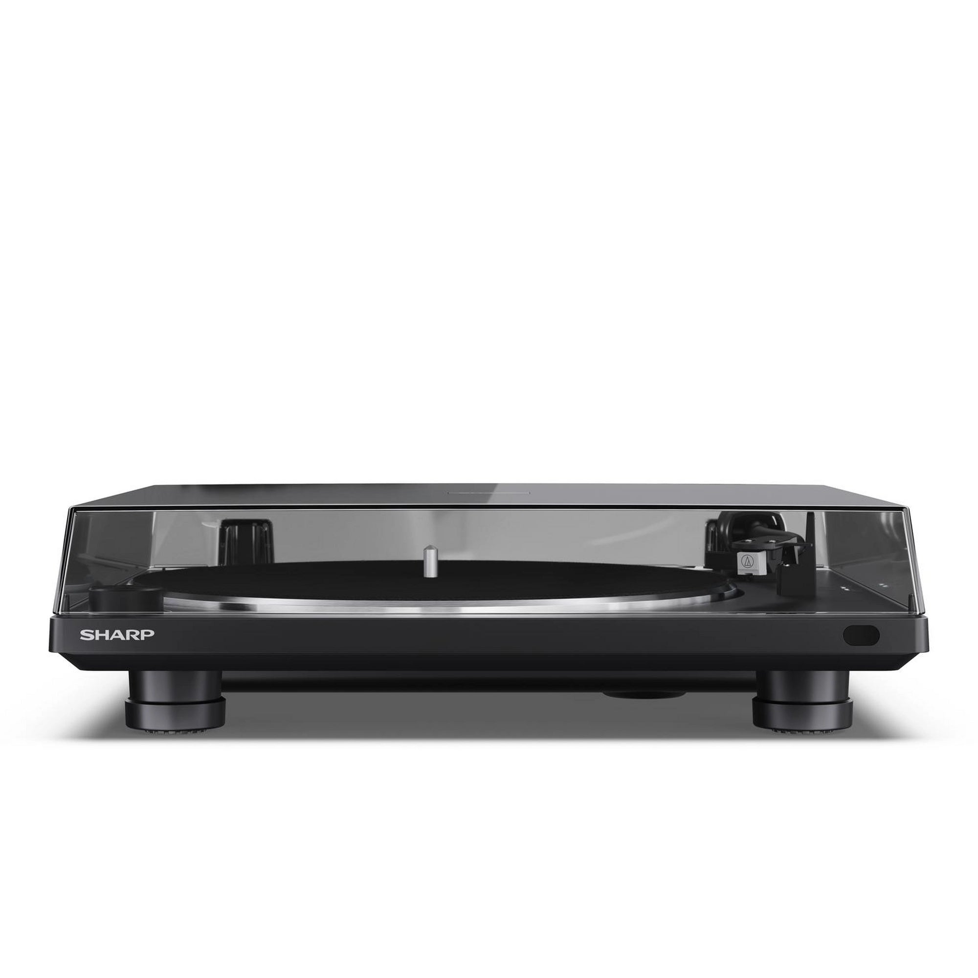 Sharp RP-TT100 Fully Automatic Belt Drive Bluetooth Turntable with Built-in Preamp Black
