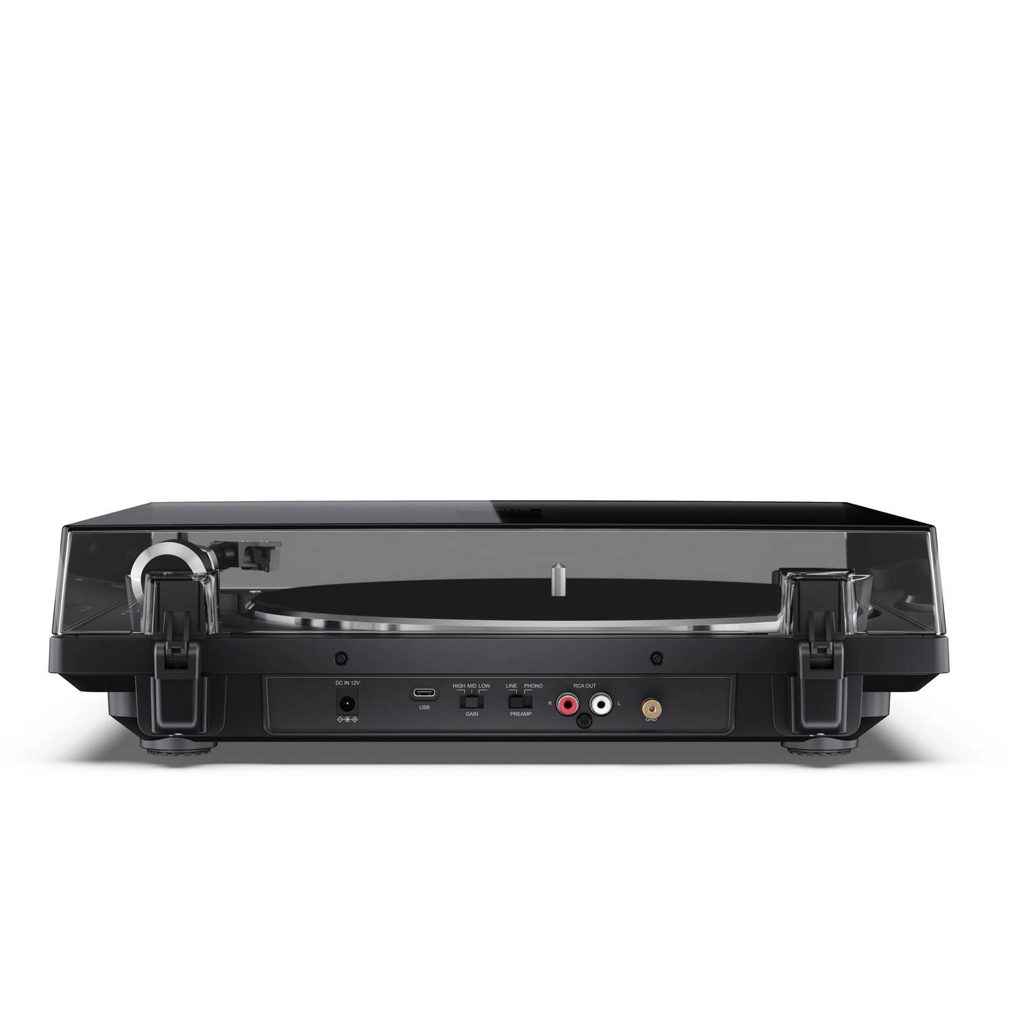 Sharp RP-TT100 Fully Automatic Bluetooth Turntable with CP-SS30 BK Active Bookshelf Speakers Pair - Black