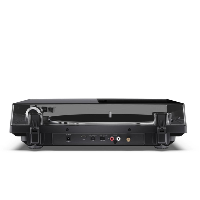 Sharp RP-TT100 Fully Automatic Bluetooth Turntable with CP-SS30 BK Active Bookshelf Speakers Pair - Black