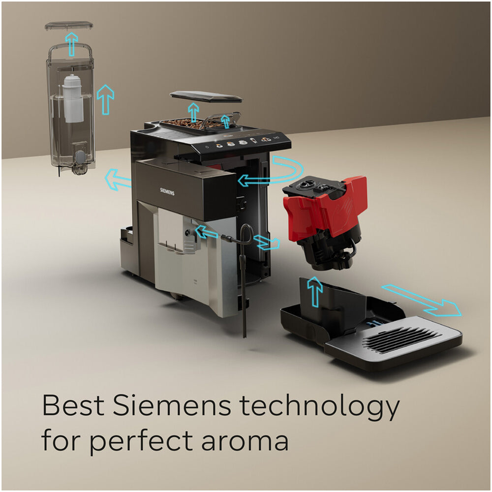 Siemens EQ500 TP515GB1 Bean to Cup Fully Automatic Coffee Machine with Milk Frother & Touch Display - Clearance