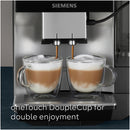 Siemens EQ500 TP515GB1 Bean to Cup Fully Automatic Coffee Machine with Milk Frother & Touch Display - Clearance