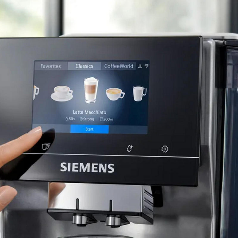 Siemens EQ700 Bean To Cup Coffee Machine TQ717GB3 Stainless Steel - Clearance