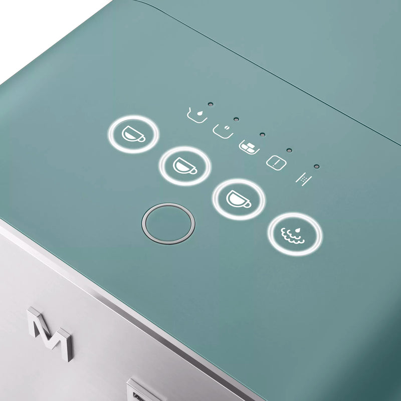 Smeg BCC12EGMUK Retro Bean to Cup Espresso Coffee Machine Emerald Emerald