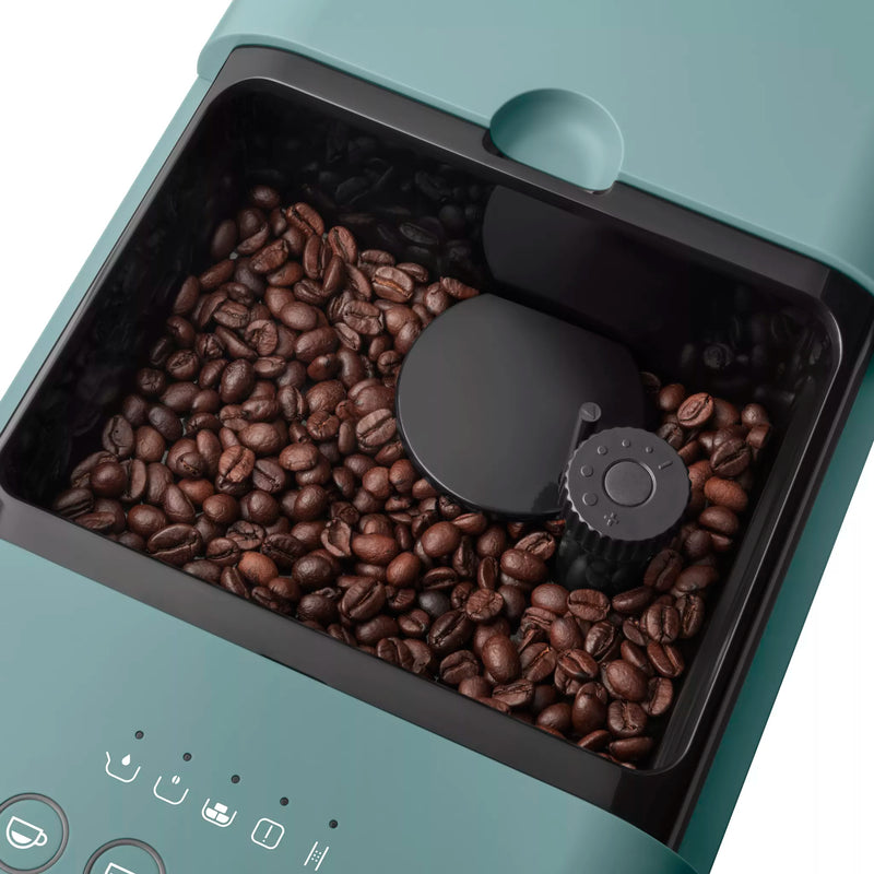 Smeg BCC12EGMUK Retro Bean to Cup Espresso Coffee Machine Emerald Emerald