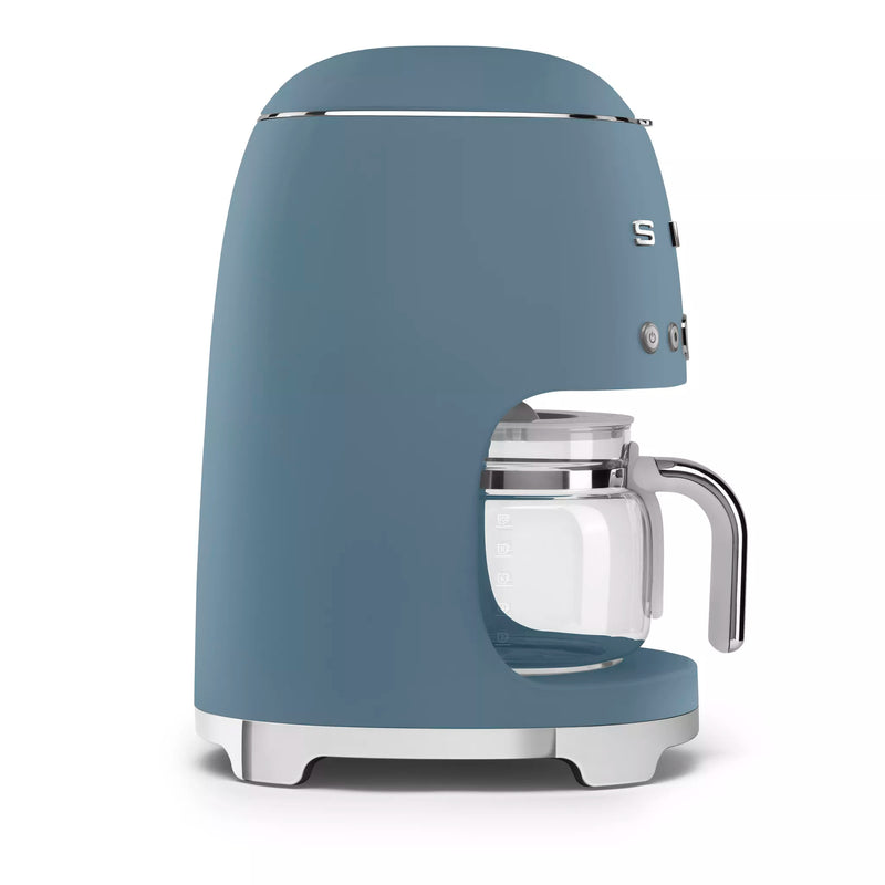 Smeg DCF02SBMUK 50s Style Retro Design Drip Filter Coffee Machine Storm Blue Storm Blue