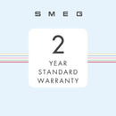 Smeg ECF02PBUK 50s Retro Style Espresso Coffee Machine with Steam Wand Pastel Blue Pastel Blue