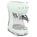 Smeg ECF02PGUK Espresso Coffee Machine with Steam Wand Pastel Green Pastel Green
