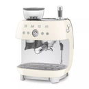 Smeg EGF03CRUK Espresso Machine with Grinder in Cream
