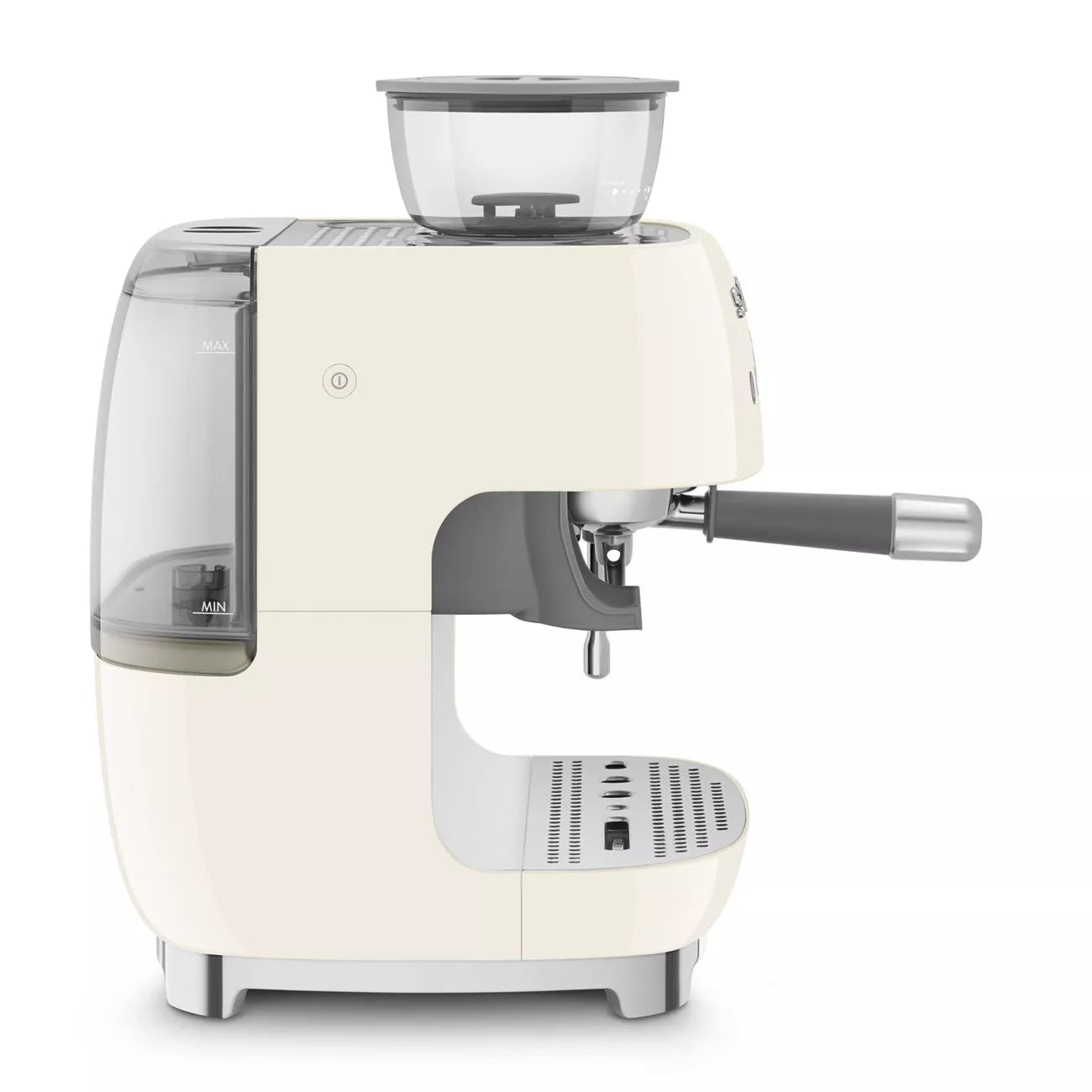 Smeg EGF03CRUK Espresso Machine with Grinder in Cream