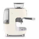 Smeg EGF03CRUK Espresso Machine with Grinder in Cream