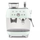 Smeg EGF03PGUK Retro Espresso Coffee Machine with Grinder in Pastel Green Pastel Green