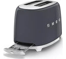 Smeg TSF01GRUK 2 Slice Toaster - Slate Grey Grey