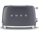 Smeg TSF01GRUK 2 Slice Toaster - Slate Grey Grey