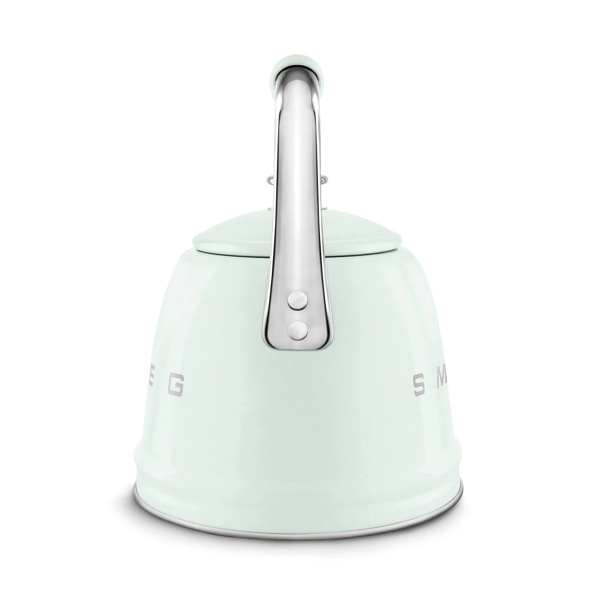 Smeg WKF01PG Retro 50s Style Whistling Hob Kettle Pastel Green Pastel Green