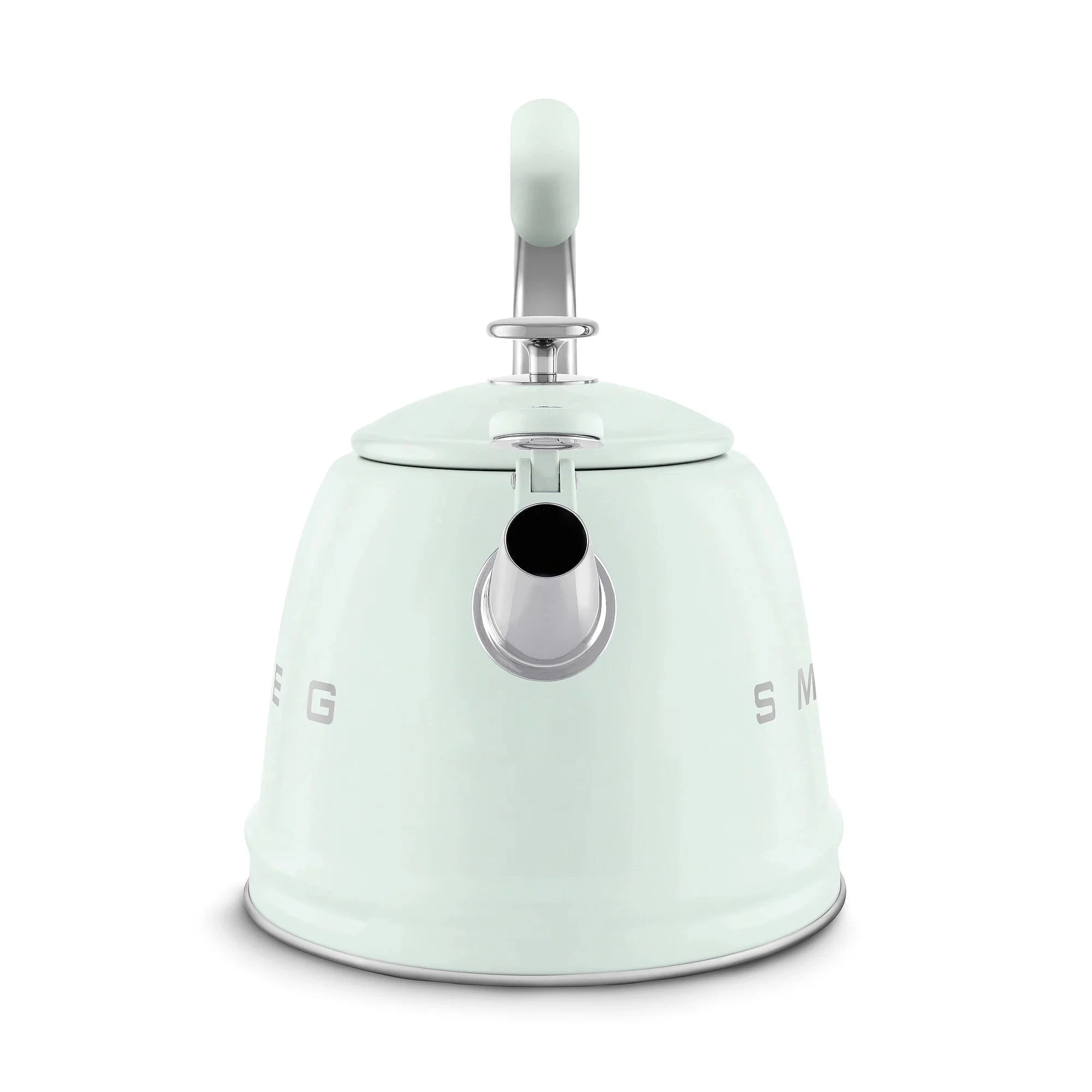 Smeg WKF01PG Retro 50s Style Whistling Hob Kettle Pastel Green Pastel Green