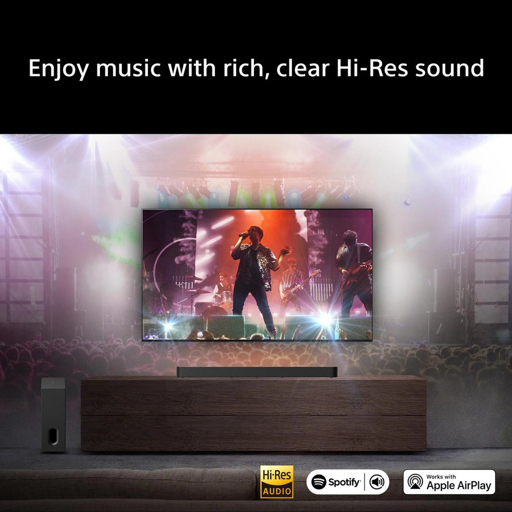 Sony BRAVIA Theatre Bar 7 + S (HTA7100KIT) Dolby Atmos Soundbar with SASW7 100W Subwoofer