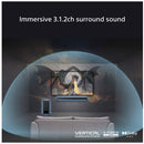 Sony HT-B600 3.1.2ch BRAVIA Theatre Bar 6 Dolby Atmos Bluetooth Soundbar with Wireless Subwoofer Black