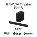 Sony HT-B600 3.1.2ch BRAVIA Theatre Bar 6 Dolby Atmos Bluetooth Soundbar with Wireless Subwoofer Black