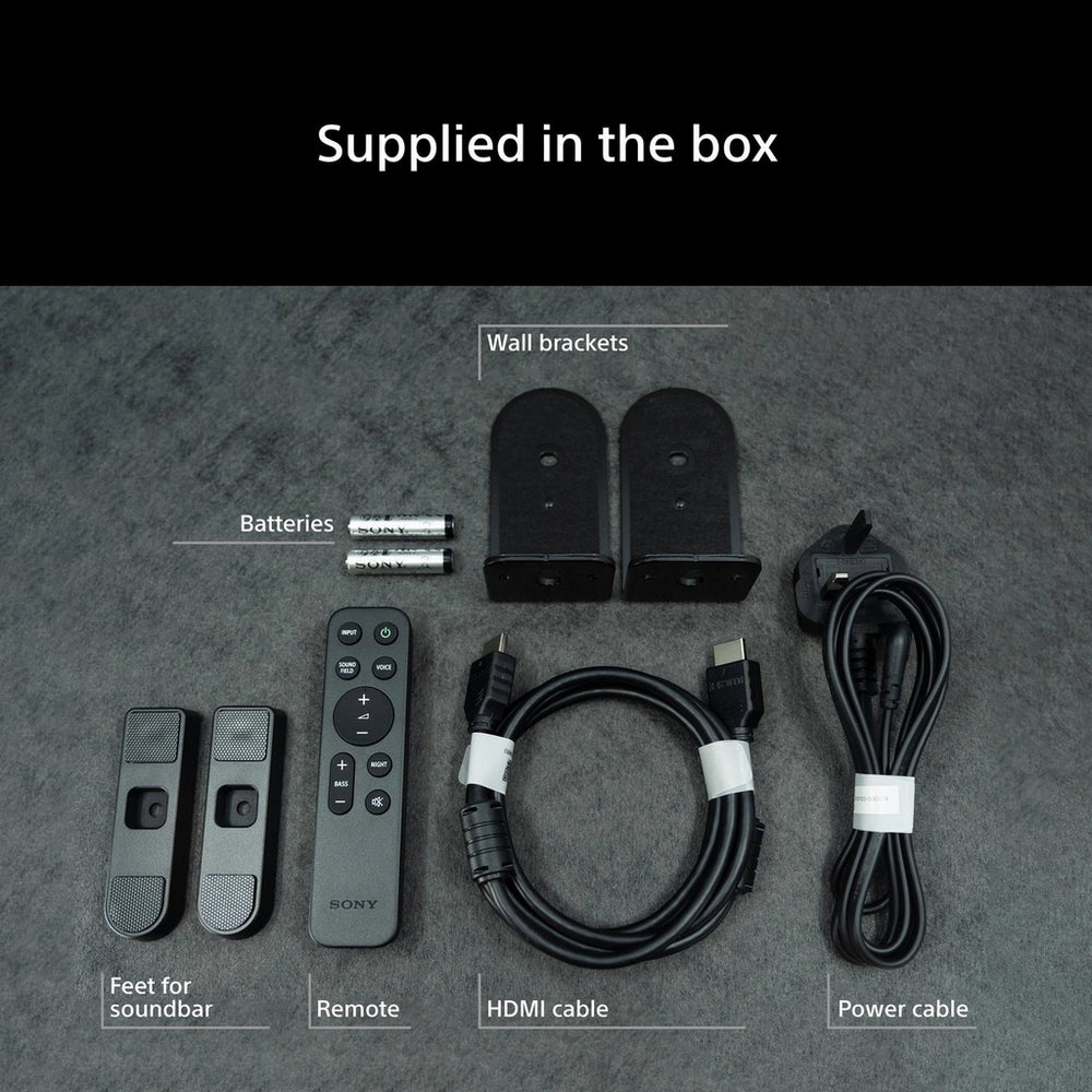 Sony HTA7100 BRAVIA Theatre Bar 7 Dolby Atmos Soundbar 5.0.2ch 360 Spatial Sound Mapping 2026