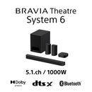 Sony HTS60 5.1ch BRAVIA Theatre System 6 Dolby Atmos Home Theatre System 1000W Black