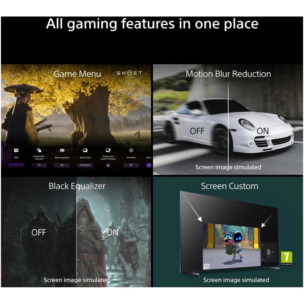 Sony K43XR38M2PB 43 Inch BRAVIA 3 II LED 4K Ultra HD HDR Smart Google TV 2026 43 Inch