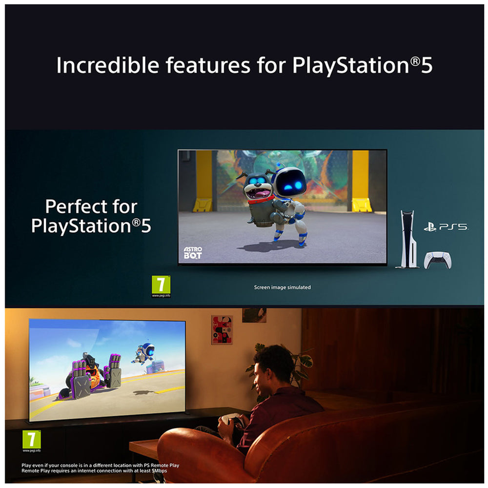 Sony K55XR55B 55 Inch BRAVIA 5 Mini LED 4K Ultra HD HDR Smart Google TV 2025 55 Inch