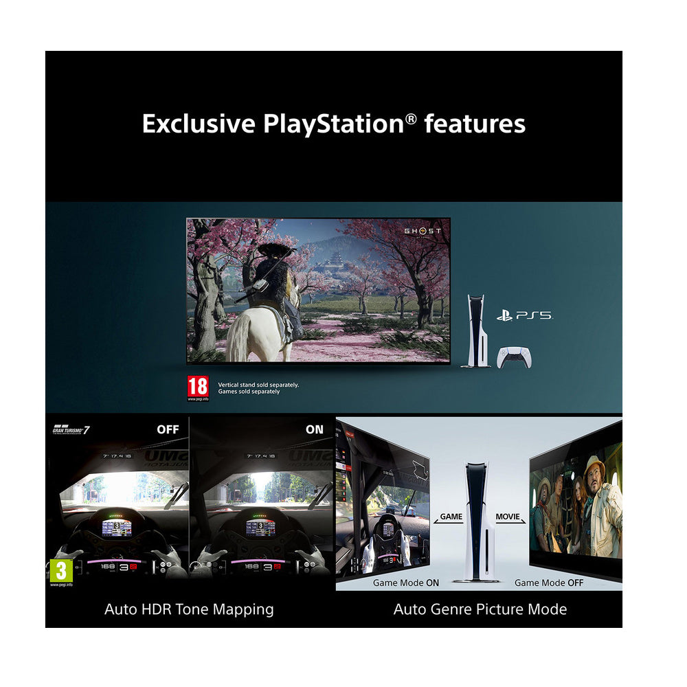 Sony K55XR75M2B 55 Inch BRAVIA 7 II True RGB LED 4K Ultra HD HDR Smart Google TV 2026 55 Inch