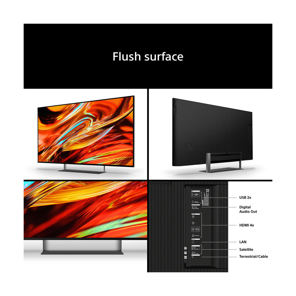 Sony K55XR75M2B 55 Inch BRAVIA 7 II True RGB LED 4K Ultra HD HDR Smart Google TV 2026 55 Inch