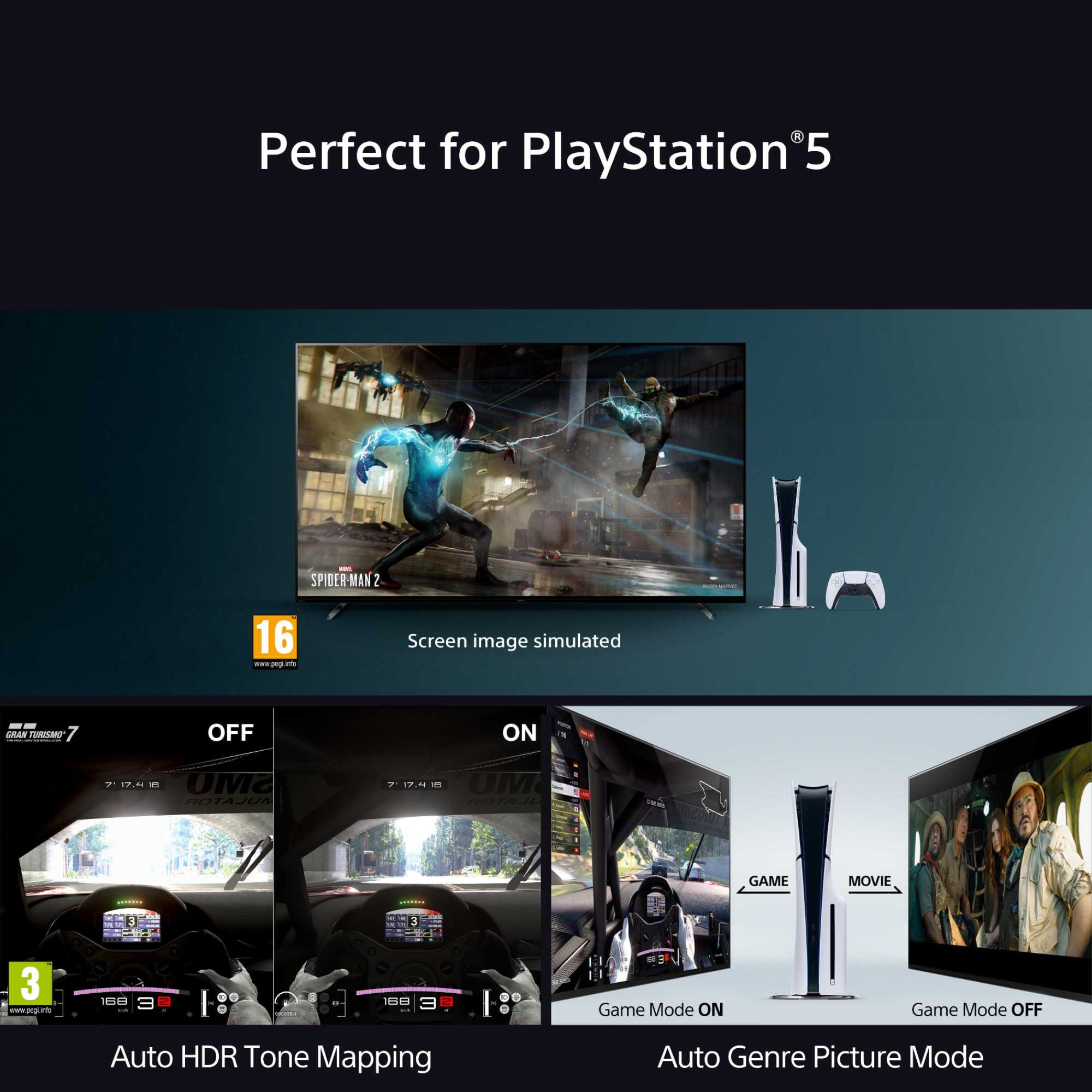 Sony K65XR8AU 65 Inch BRAVIA 8A 4K Ultra HD HDR OLED Smart Google TV 65 Inch