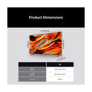 Sony K98XR75M2PB 98 Inch BRAVIA 7 II True RGB LED 4K Ultra HD HDR Smart Google TV 2026 98 Inch