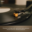 Sony PS-LX5BT Wireless Bluetooth Turntable with Bowers & Wilkins PX7 S3 Wireless Over-Ear Headphones