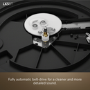 Sony PSLX5BT.CEK Fully Automatic Belt Drive Wireless Bluetooth Turntable with Auto Playback Pure Black