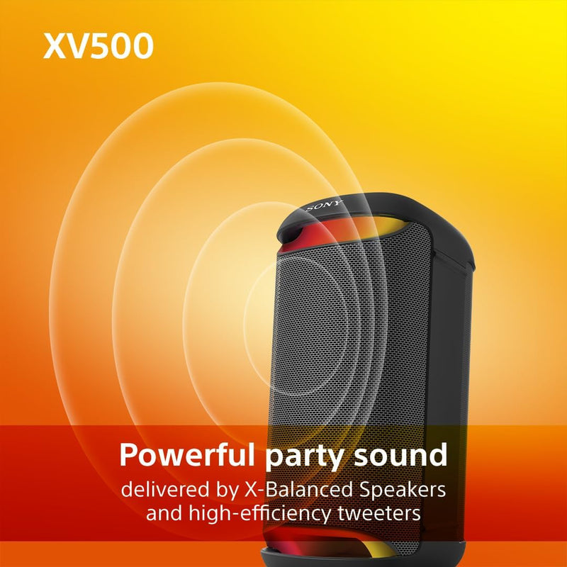 Sony SRS-XV500B X-Series Wireless Portable Party Speaker with Bluetooth - Clearance