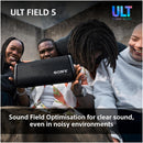 Sony SRSULT50B ULT FIELD 5 Wireless Bluetooth Portable Speaker Black Black