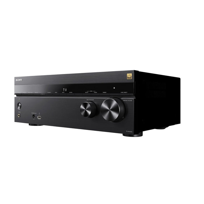 Sony TA-AN1000 7.2 Ch 8K Dolby Atmos AV Amplifier with Wharfedale DX3 HCP 5.1 Black Speaker Package Black