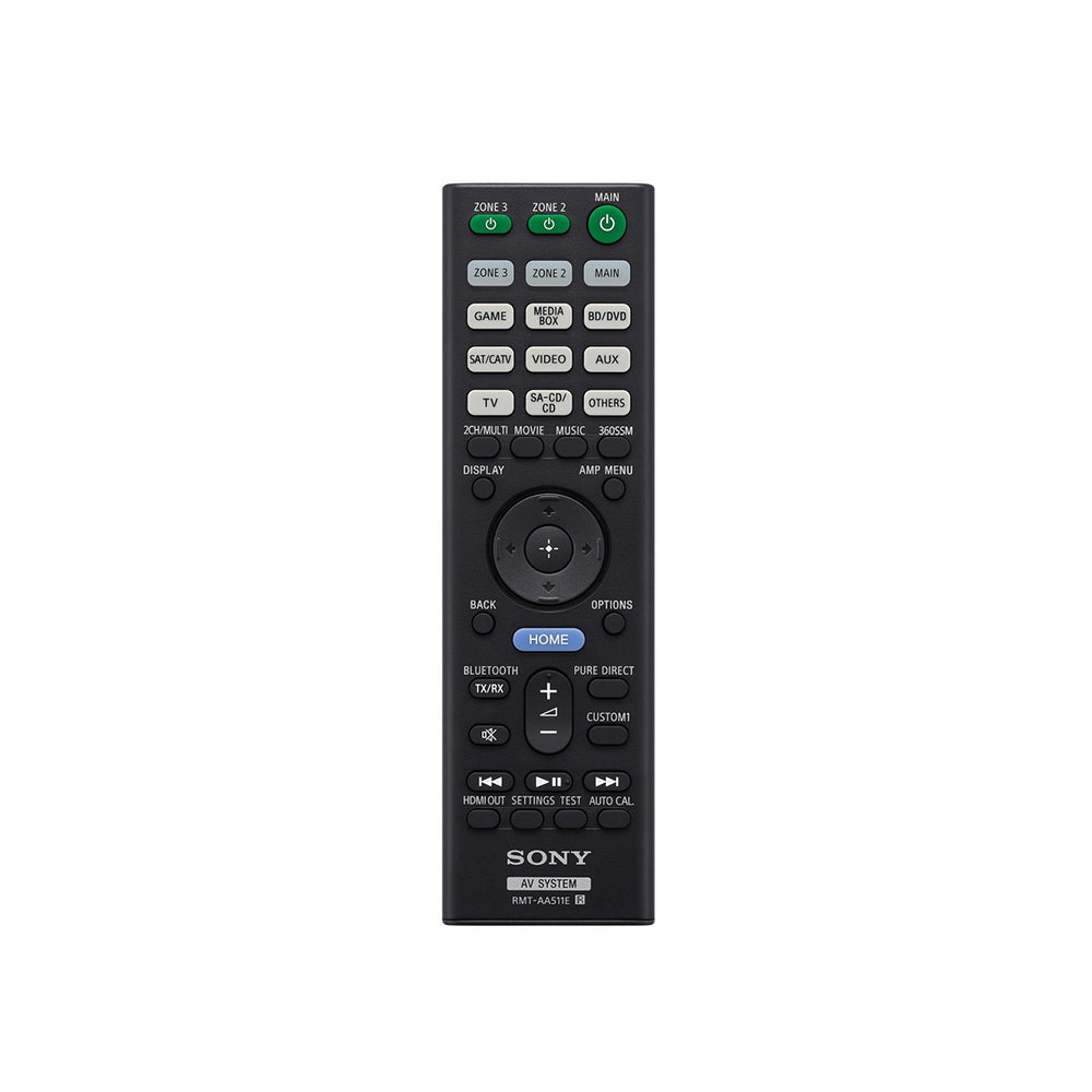 Sony TA-AN1000 7.2 Ch 8K Dolby Atmos AV Amplifier with Wharfedale DX3 HCP 7.1 Walnut Speaker Package Walnut