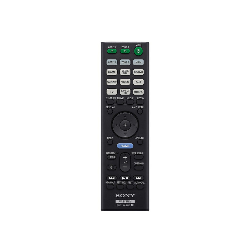 Sony TA-AN1000 7.2 Ch 8K Dolby Atmos AV Amplifier with Wharfedale DX3 HCP 7.1 Walnut Speaker Package Walnut