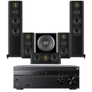 Sony TA-AN1000 8K 7.2 Ch Dolby Atmos AV Amplifier with Wharfedale EVO 5.4 HCP 5.1 Speaker Package - Black
