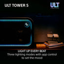 Sony ULT Tower 5 Wireless Bluetooth Multi-room Megasound Portable Party Speaker - Black SRSULT500.CEL