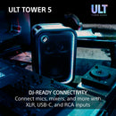 Sony ULT Tower 5 Wireless Bluetooth Multi-room Megasound Portable Party Speaker - Black SRSULT500.CEL