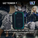 Sony ULT Tower 7 Wireless Bluetooth Multi-room Megasound Portable Party Speaker - Black SRSULT700.CEL