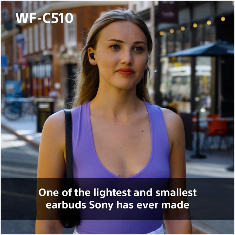 Sony WF-C510 True Wireless Bluetooth In Ear Headphones Black Black