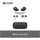 Sony WF-C510 True Wireless Bluetooth In Ear Headphones Black Black