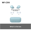Sony WF-C510 True Wireless Bluetooth In Ear Headphones Blue Blue