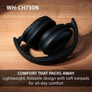 Sony WH-CH730NB Wireless Bluetooth Noise Cancelling Over Ear Headphones - Black