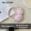 Sony WH-CH730NB Wireless Bluetooth Noise Cancelling Over Ear Headphones - Black